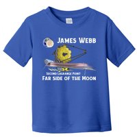 James Webb Space Telescope Moon Earth Second Lagrange Point Gift Toddler T-Shirt