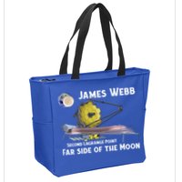 James Webb Space Telescope Moon Earth Second Lagrange Point Gift Zip Tote Bag