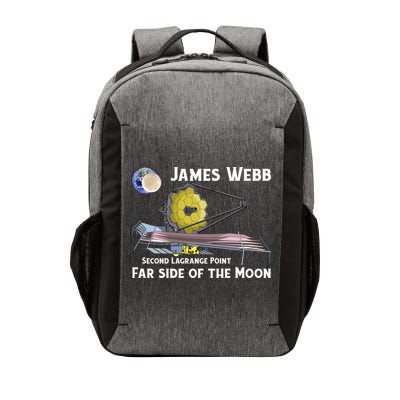 James Webb Space Telescope Moon Earth Second Lagrange Point Gift Vector Backpack