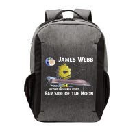James Webb Space Telescope Moon Earth Second Lagrange Point Gift Vector Backpack