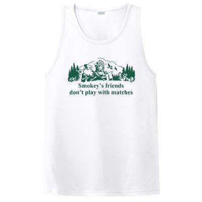 JohnB Wear Smokeys Friends Dont Play With Matches PosiCharge Competitor Tank