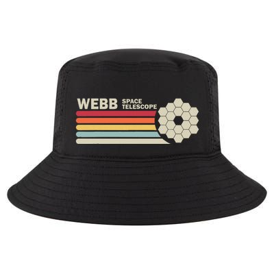 James Webb Space Telescope Retro Jwst Webb Telescope Cool Comfort Performance Bucket Hat