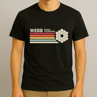 James Webb Space Telescope Retro Jwst Webb Telescope T-Shirt
