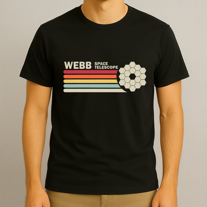 James Webb Space Telescope Retro Jwst Webb Telescope T-Shirt