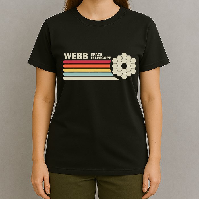 James Webb Space Telescope Retro Jwst Webb Telescope T-Shirt