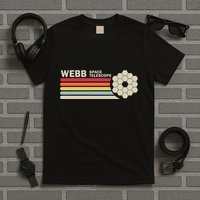 James Webb Space Telescope Retro Jwst Webb Telescope T-Shirt