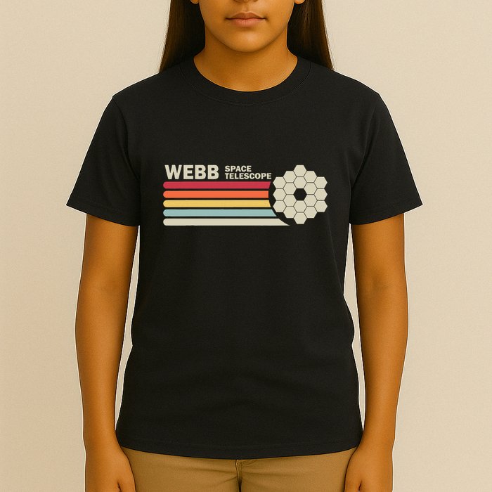 James Webb Space Telescope Retro Jwst Webb Telescope T-Shirt