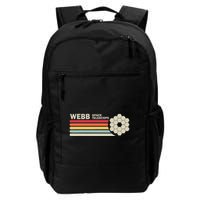 James Webb Space Telescope Retro Jwst Webb Telescope Daily Commute Backpack