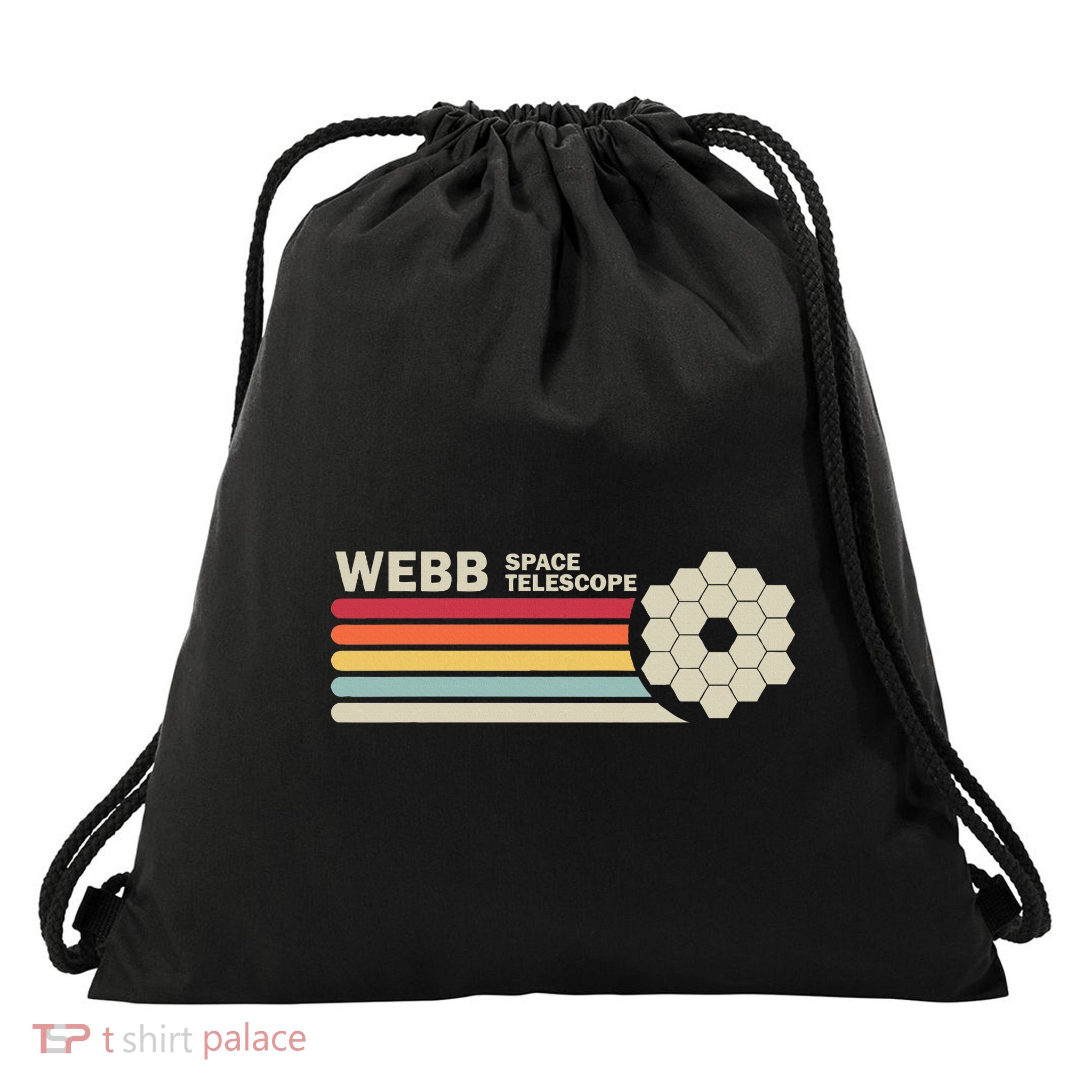 James Webb Space Telescope Drawstring Bag