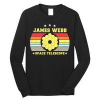 James Webb Space Telescope Retro JWST Vintage Webb Telescope Long Sleeve Shirt