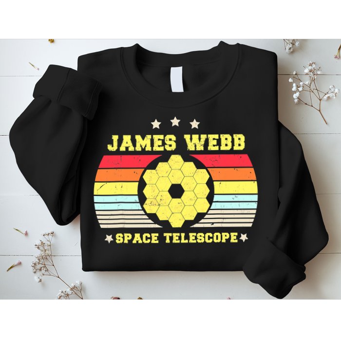 James Webb Space Telescope Retro JWST Vintage Webb Telescope Sweatshirt
