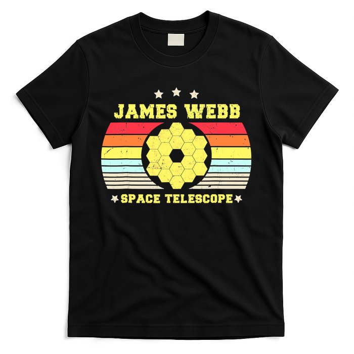 James Webb Space Telescope Retro JWST Vintage Webb Telescope T-Shirt