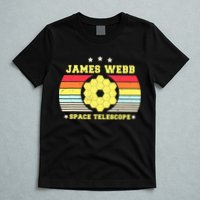 James Webb Space Telescope Retro JWST Vintage Webb Telescope T-Shirt