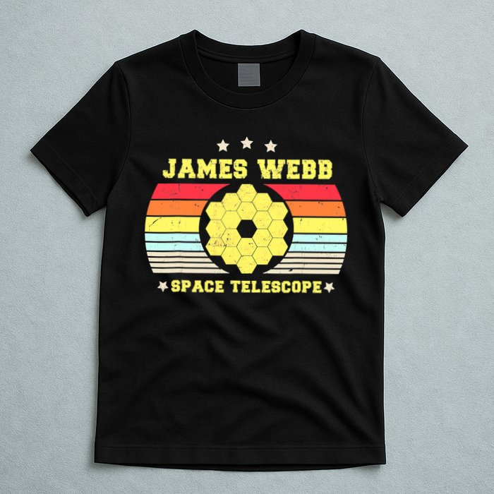 James Webb Space Telescope Retro JWST Vintage Webb Telescope T-Shirt
