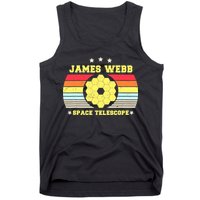 James Webb Space Telescope Retro JWST Vintage Webb Telescope Tank Top