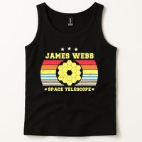 James Webb Space Telescope Retro JWST Vintage Webb Telescope Tank Top