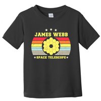 James Webb Space Telescope Retro JWST Vintage Webb Telescope Toddler T-Shirt