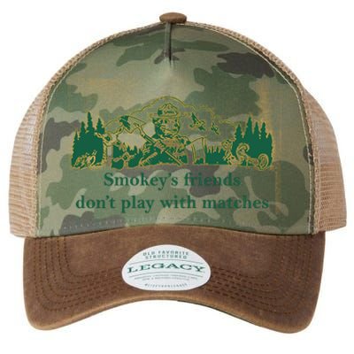 JohnB Wear Smokey’s Friends Don’t Play With Matches Legacy Tie Dye Trucker Hat