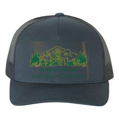 JohnB Wear Smokey’s Friends Don’t Play With Matches Yupoong Adult 5-Panel Trucker Hat