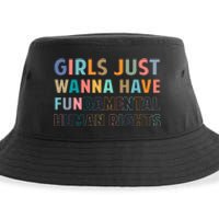 Just Want To Have Fundamental Human Rights Feminist Sustainable Bucket Hat