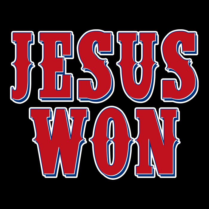 Jesus Won Texas Baseball Fan Impact Tech Backpack
