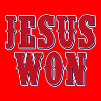 Jesus Won Texas Baseball Fan T-Shirt