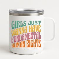 Just Want to Have Fundamental Rights  Equally 12 oz Stainless Steel Tumbler Cup