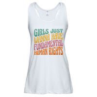 Just Want to Have Fundamental Rights  Equally Ladies Essential Flowy Tank