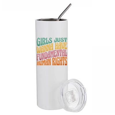 Just Want to Have Fundamental Rights  Equally Stainless Steel Tumbler