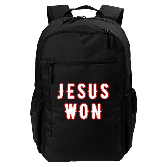 Jesus Won Texas Backpack