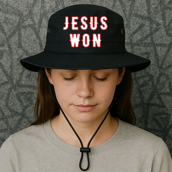 Jesus Won Texas Bucket Hat