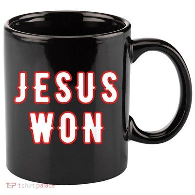 Jesus Won Texas 11oz C Handle Ceramic Mug