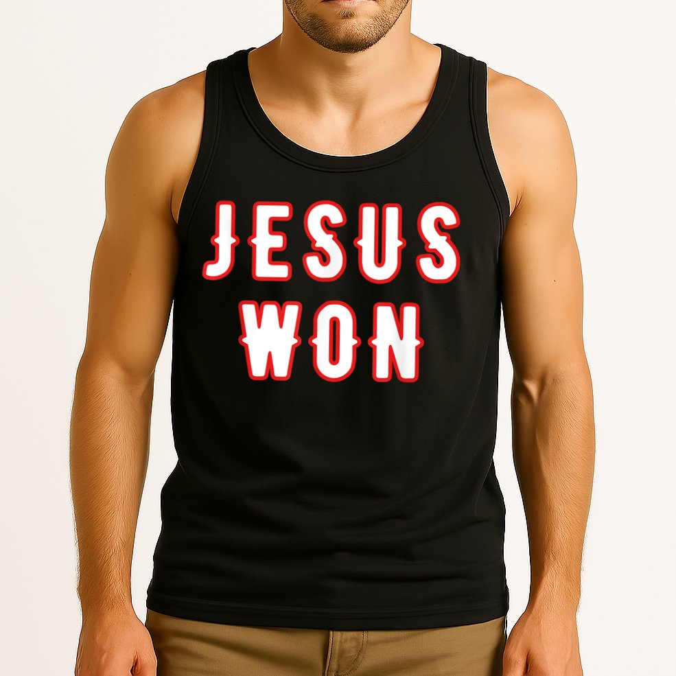 Jesus Won Texas Tank Top
