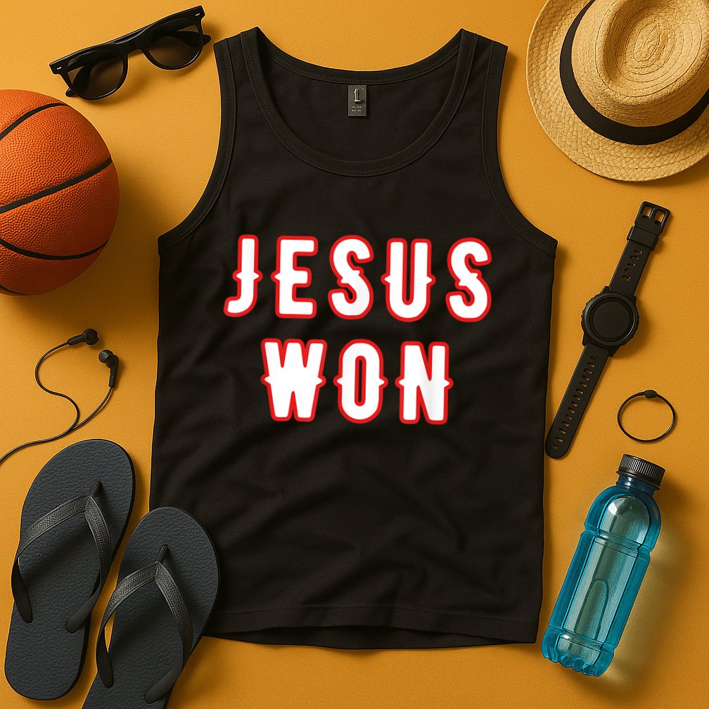 Jesus Won Texas Tank Top