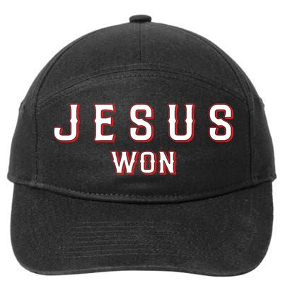 Jesus Won Texas 7-Panel Snapback Hat