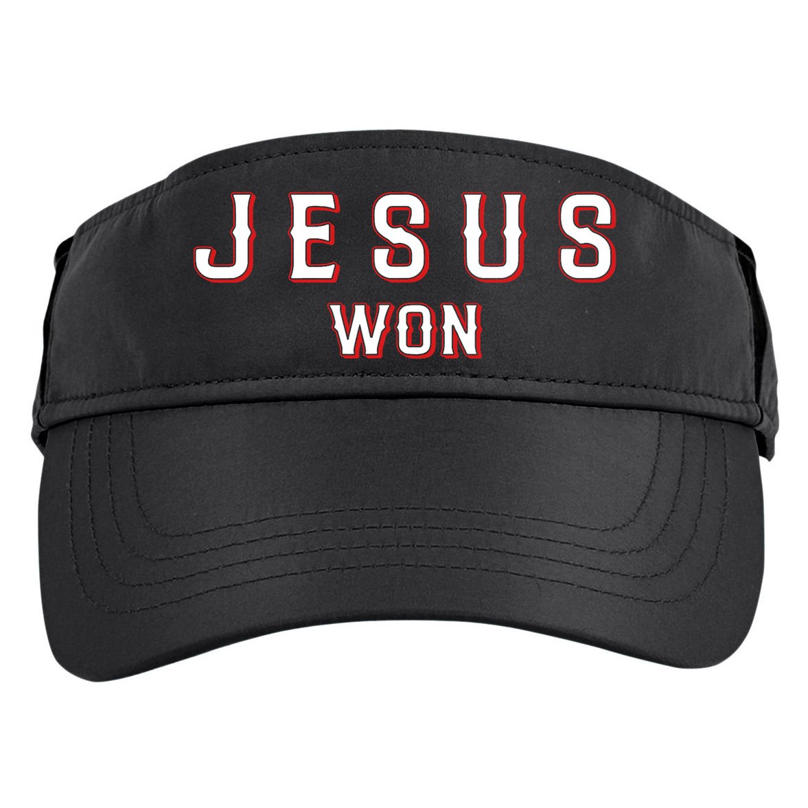 Jesus Won Texas Adult Drive Performance Visor