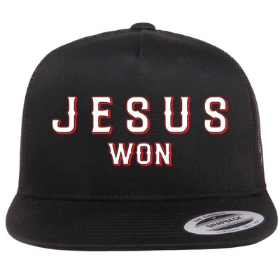 Jesus Won Texas Flatbill Hat