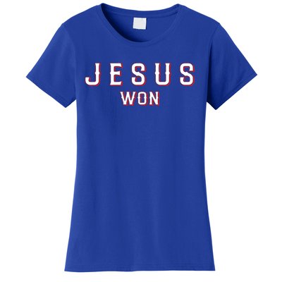 Jesus Won Texas Women's T-Shirt