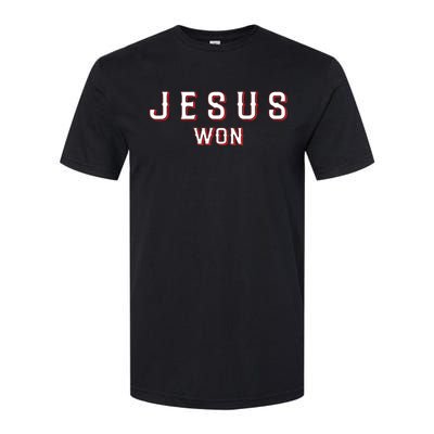 Jesus Won Texas Softstyle® CVC T-Shirt