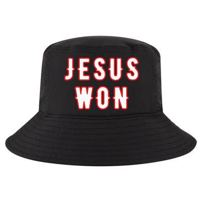 jesus won Texas Cool Comfort Performance Bucket Hat