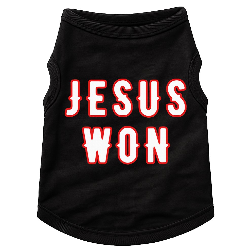jesus won Texas Doggie Tank