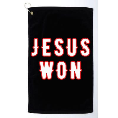 jesus won Texas Golf Towel
