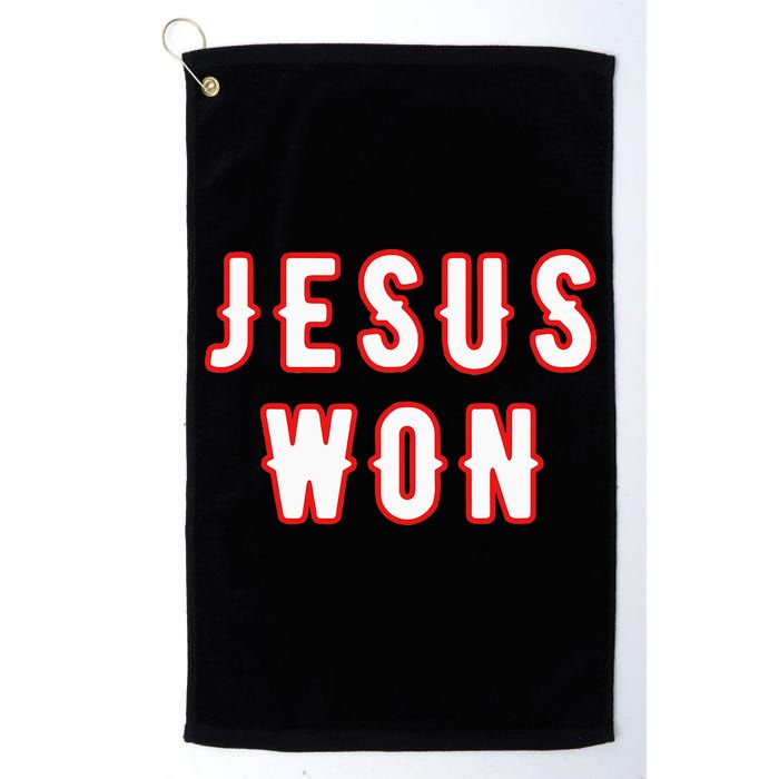 jesus won Texas Golf Towel