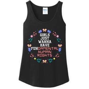 Just Want To Have Fundamental Rights Ladies Essential Tank