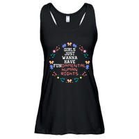 Just Want To Have Fundamental Rights Ladies Essential Flowy Tank