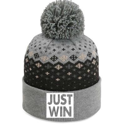 Just Win Team Sports The Baniff Cuffed Pom Beanie