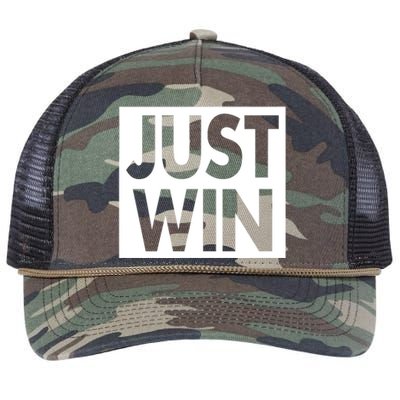 Just Win Team Sports Retro Rope Trucker Hat Cap