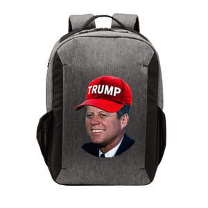 Jfk Wearing Trump Hat Funny John F Kennedy Meme Graphic 2024 Vector Backpack