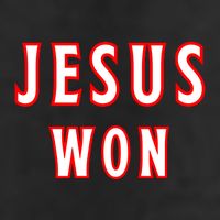 Jesus Won Texas Rangers Adult Drive Performance Visor