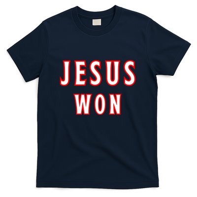 Jesus Won Texas Rangers T-Shirt